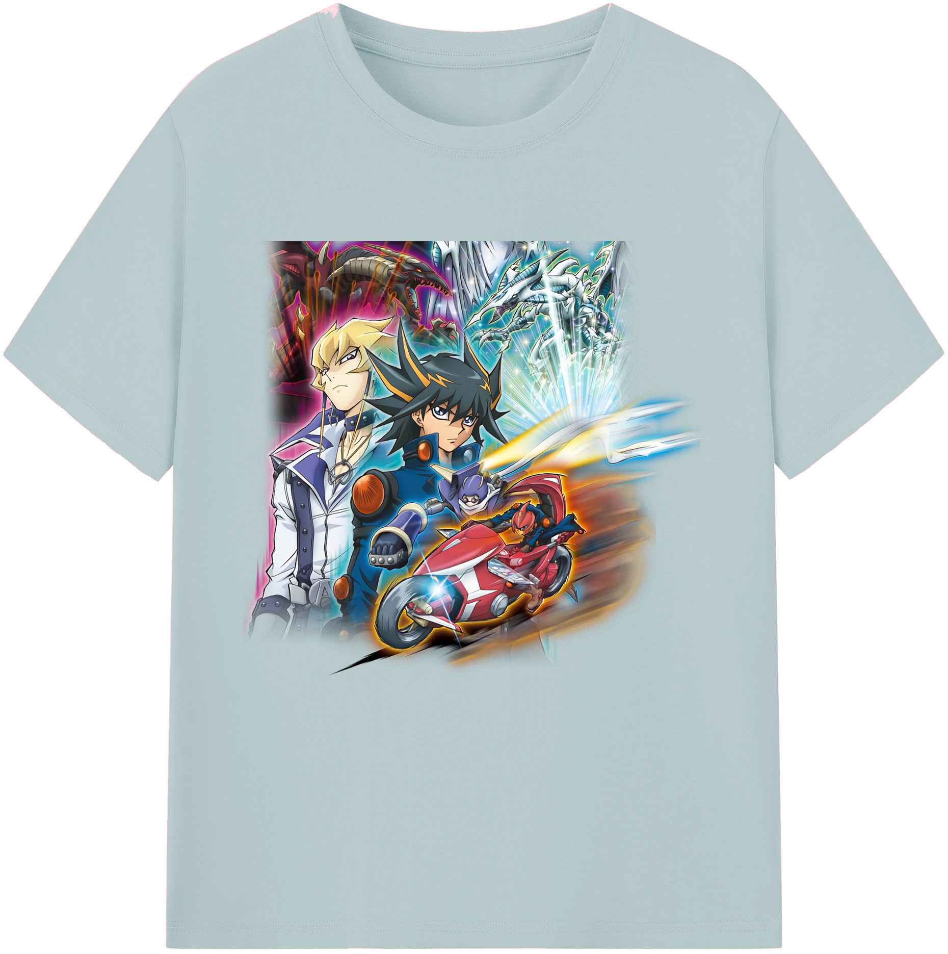 （画像用） 遊☆戯☆王 Yu-Gi-Oh! 綿100％半袖Tシャツ（フロントプリント）
